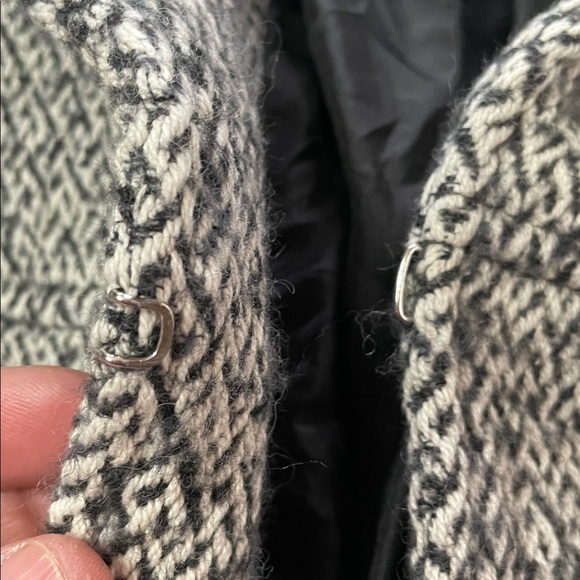 Lafayette 148 cotton tweed cropped coat size 12 - Picture 5 of 11